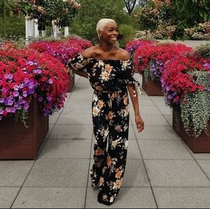 Floral Jumpsuit